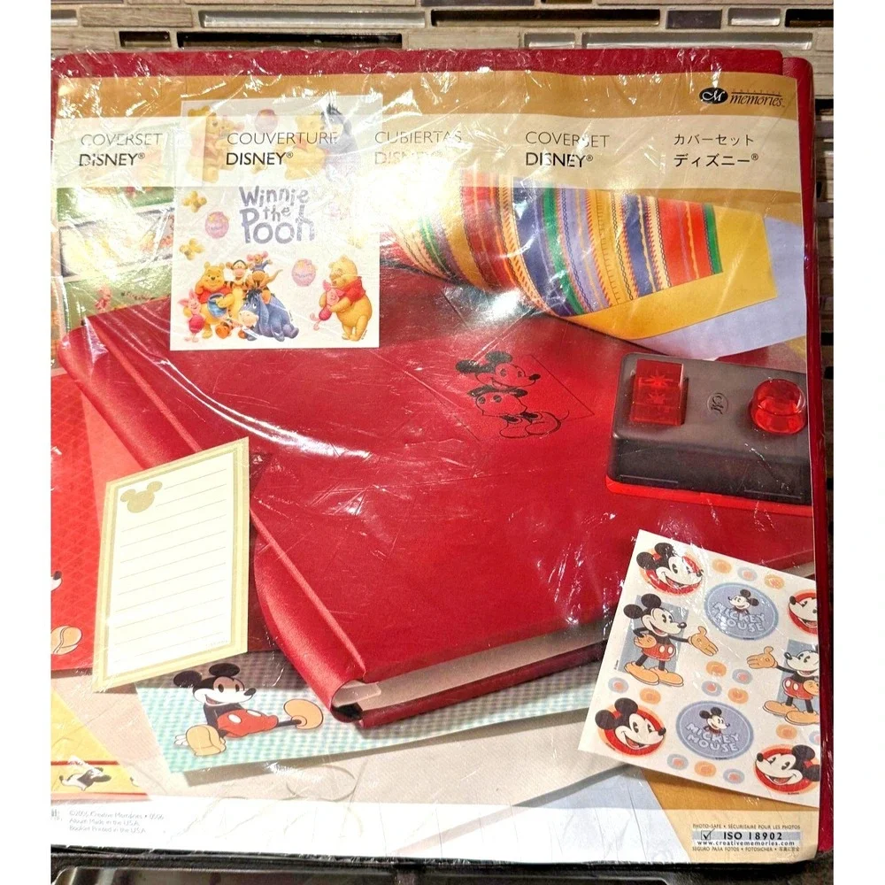 Lot Disney Mickey Mouse Classics Scrapbook Kit Creative Memories 2006 Sealed
